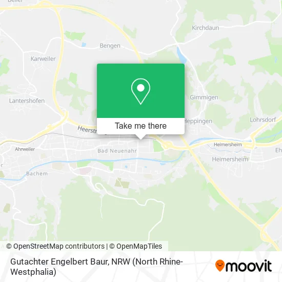 Карта Gutachter Engelbert Baur