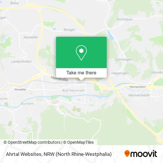Карта Ahrtal Websites