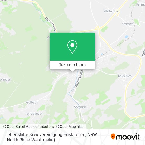 Lebenshilfe Kreisvereinigung Euskirchen map