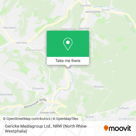 Gericke Mediagroup Ltd. map