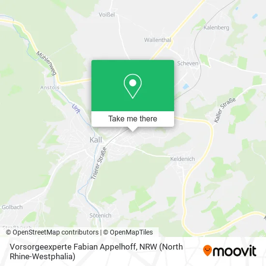 Карта Vorsorgeexperte Fabian Appelhoff
