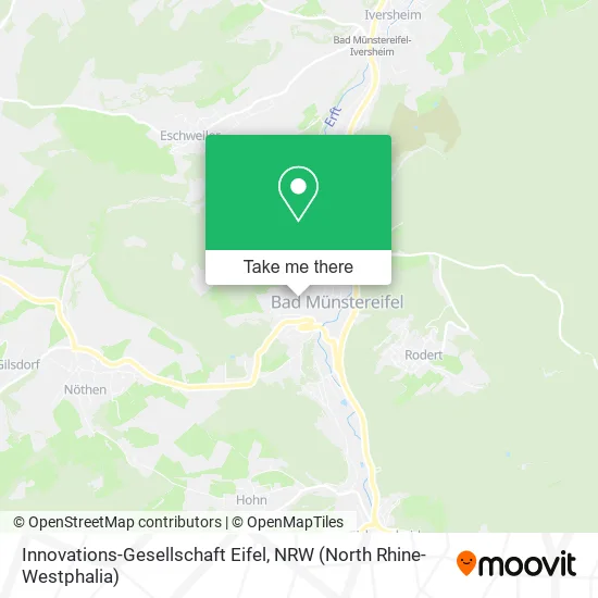 Innovations-Gesellschaft Eifel map