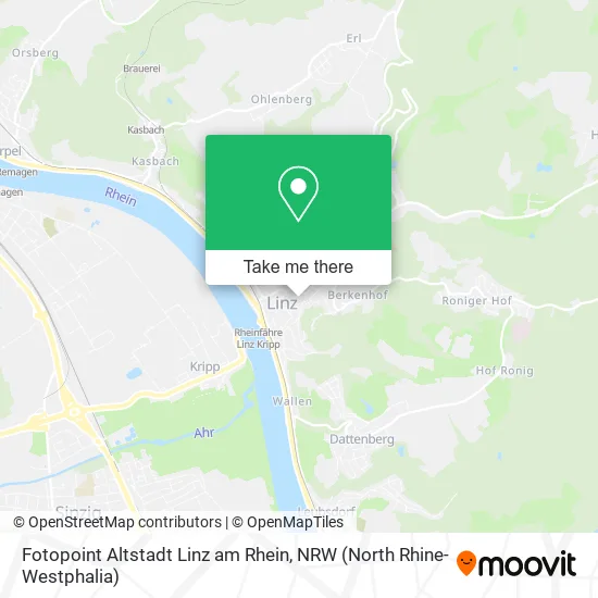 Карта Fotopoint Altstadt Linz am Rhein