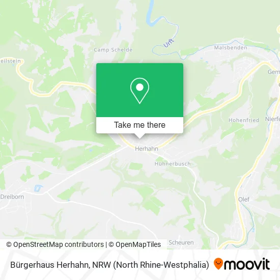 Карта Bürgerhaus Herhahn