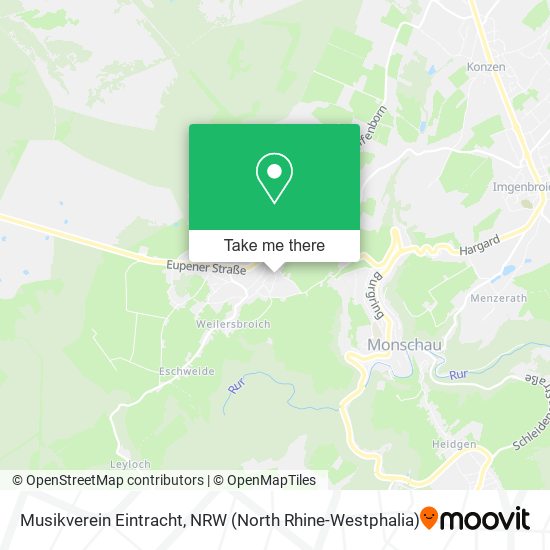 Musikverein Eintracht map