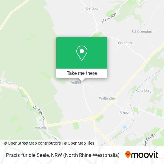 Praxis für die Seele map