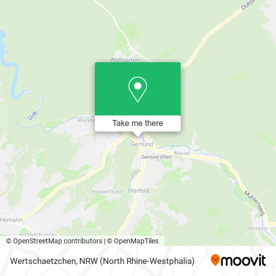 Карта Wertschaetzchen