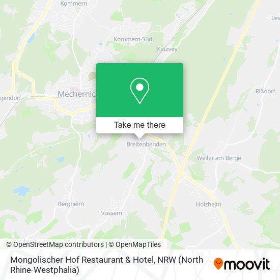 Mongolischer Hof Restaurant & Hotel map