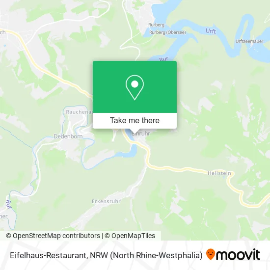 Eifelhaus-Restaurant map