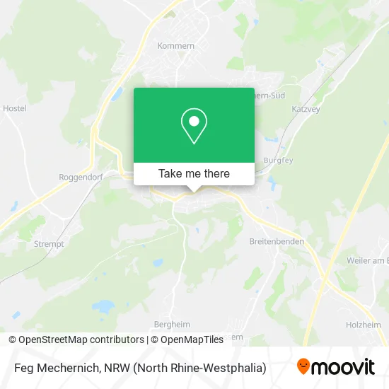 Карта Feg Mechernich