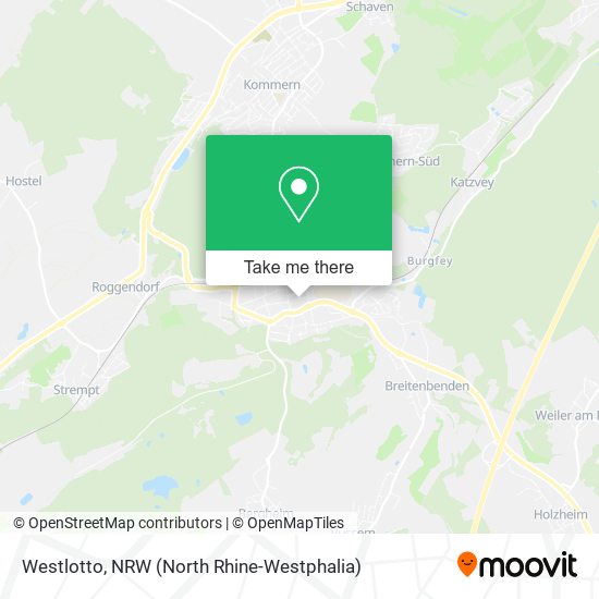 Westlotto map