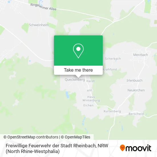 Карта Freiwillige Feuerwehr der Stadt Rheinbach