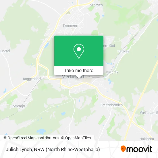 Карта Jülich Lynch