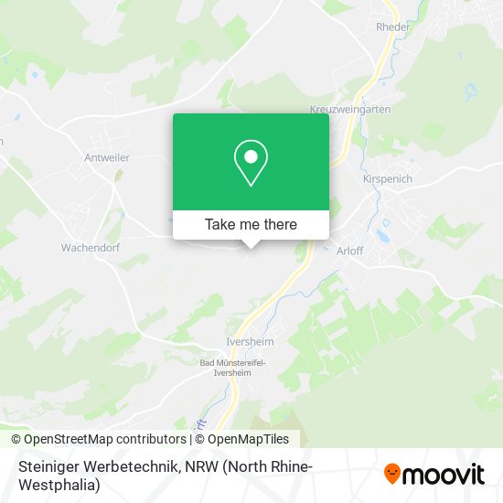 Steiniger Werbetechnik map