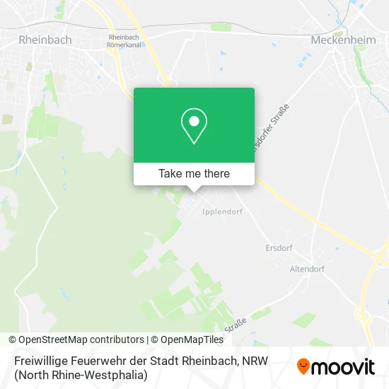 Карта Freiwillige Feuerwehr der Stadt Rheinbach