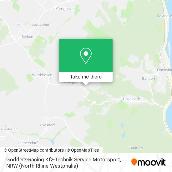 Карта Gödderz-Racing Kfz-Technik Service Motorsport