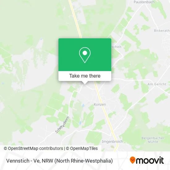 Карта Vennstich - Ve