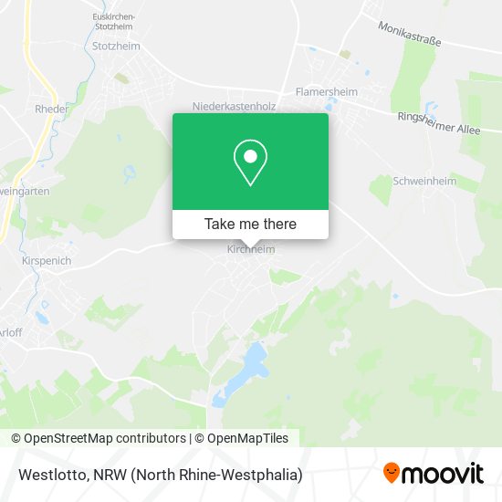 Westlotto map