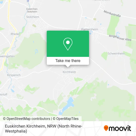 Euskirchen Kirchheim map