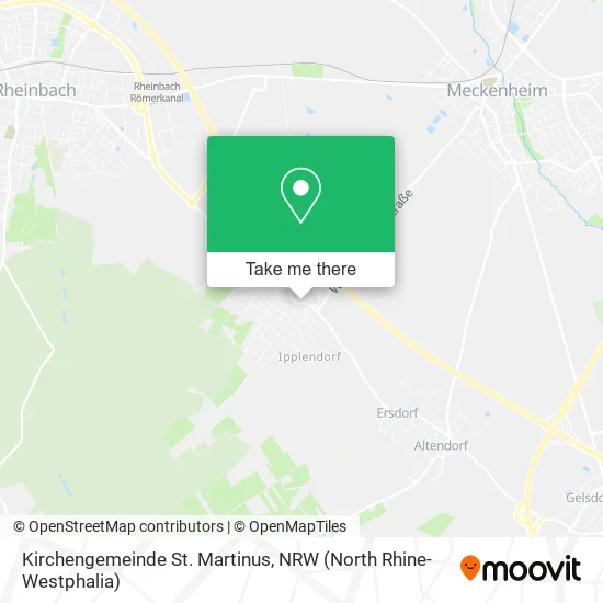 Kirchengemeinde St. Martinus map