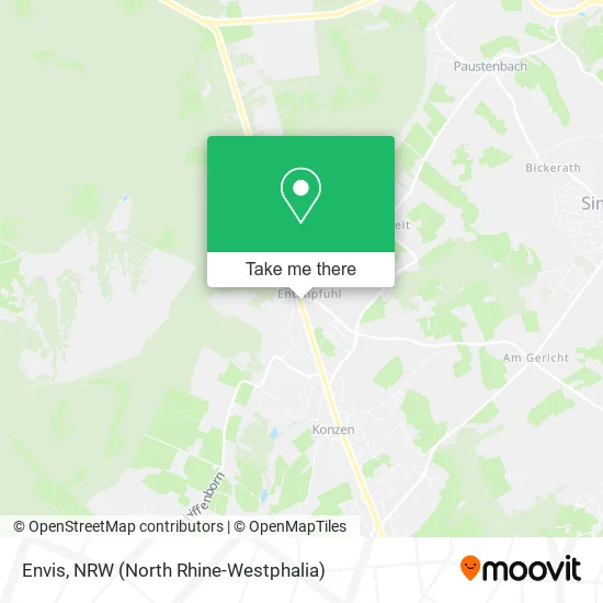 Карта Envis
