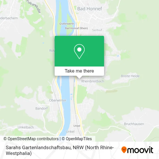 Sarahs Gartenlandschaftsbau map