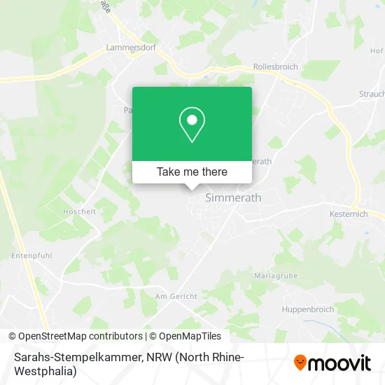 Карта Sarahs-Stempelkammer