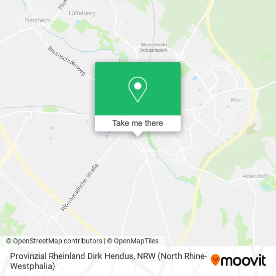 Карта Provinzial Rheinland Dirk Hendus