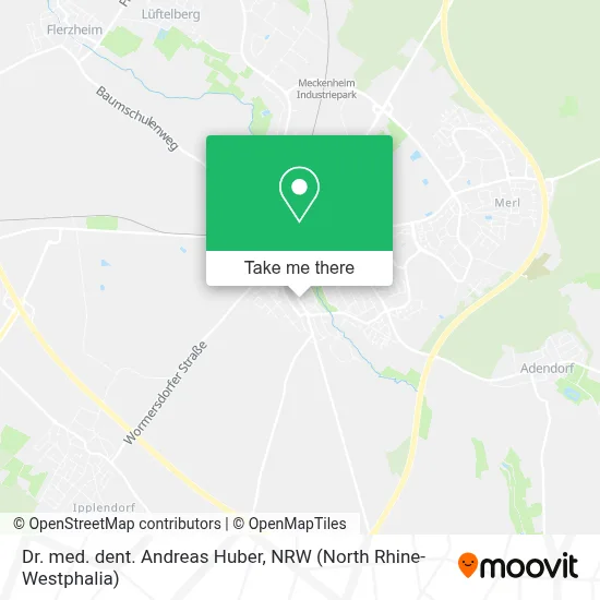 Dr. med. dent. Andreas Huber map