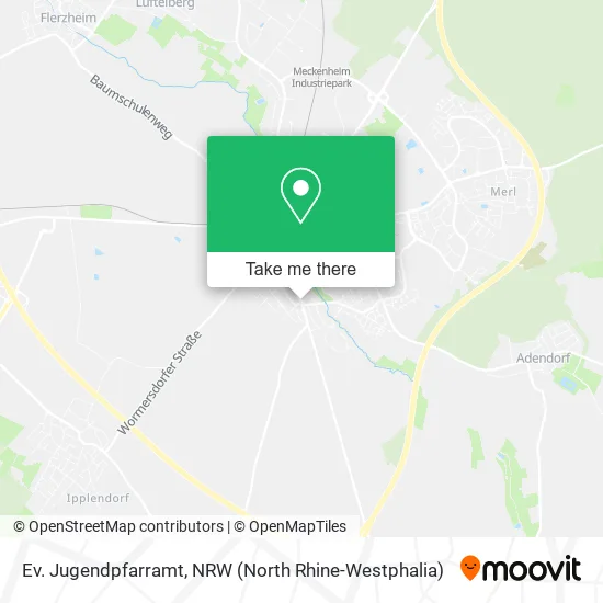 Карта Ev. Jugendpfarramt