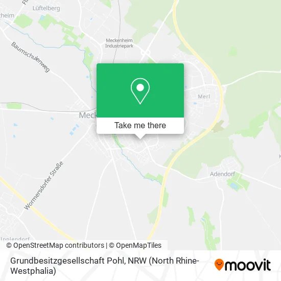 Карта Grundbesitzgesellschaft Pohl