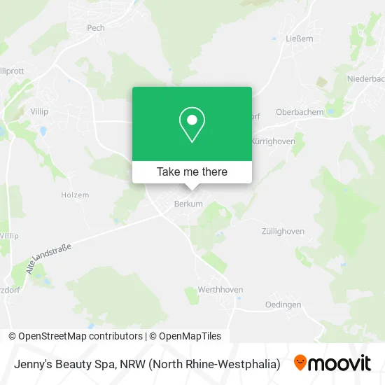 Карта Jenny's Beauty Spa