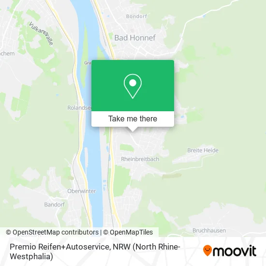Карта Premio Reifen+Autoservice