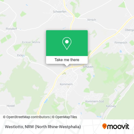 Westlotto map