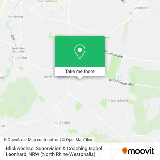 Blickwechsel Supervision & Coaching Isabel Leonhard map