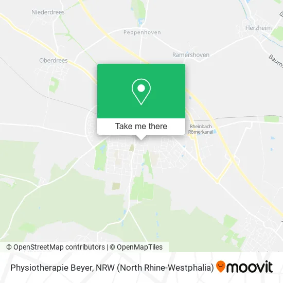 Карта Physiotherapie Beyer