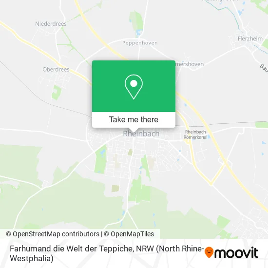 Карта Farhumand die Welt der Teppiche