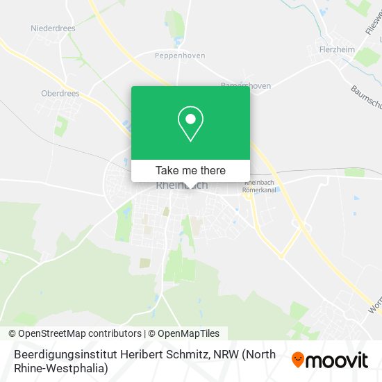 Beerdigungsinstitut Heribert Schmitz map