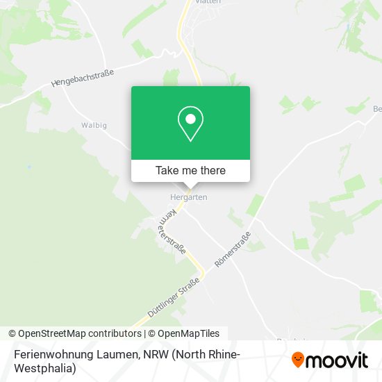 Ferienwohnung Laumen map