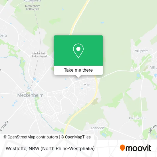 Westlotto map