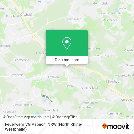 Feuerwehr VG Asbach map