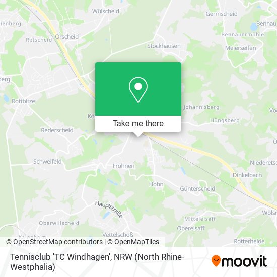 Tennisclub 'TC Windhagen' map