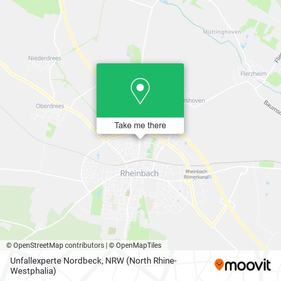 Unfallexperte Nordbeck map