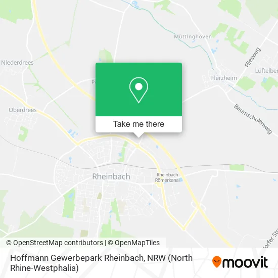 Карта Hoffmann Gewerbepark Rheinbach