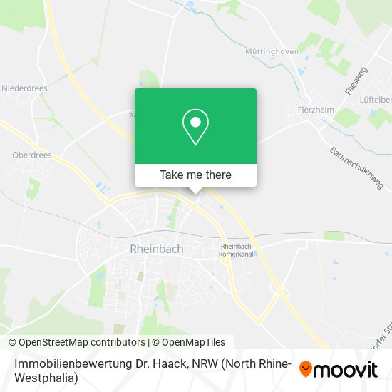 Immobilienbewertung Dr. Haack map