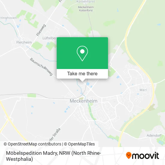 Карта Möbelspedition Madry