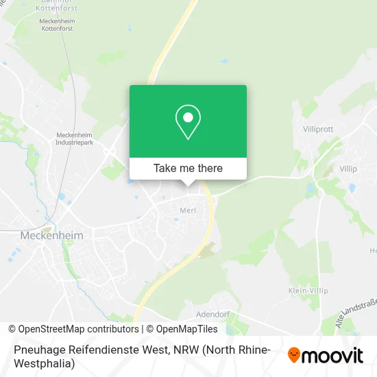 Pneuhage Reifendienste West map