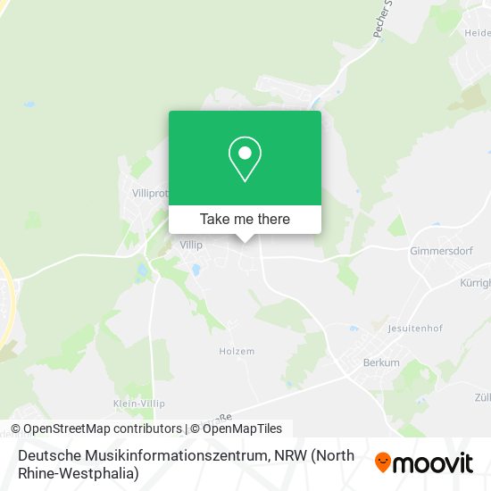 Deutsche Musikinformationszentrum map