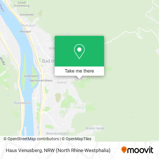 Карта Haus Venusberg