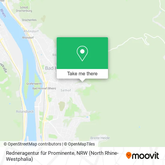 Карта Redneragentur für Prominente